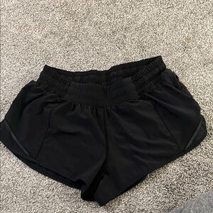 Women's Black Athletic Shorts